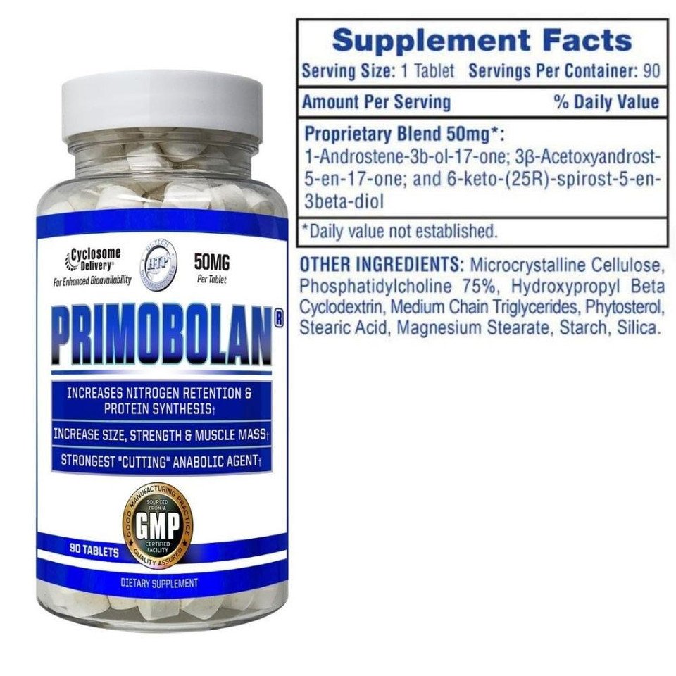 Hi Tech Pharmaceuticals Primobolan 90 Tablets - Image 2